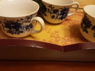 Set 2 Tazas Té San Claudio Porcelana