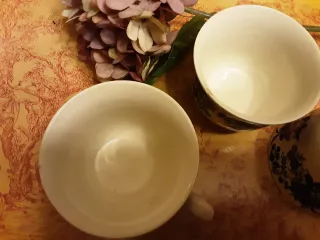 Set 2 Tazas Té San Claudio Porcelana