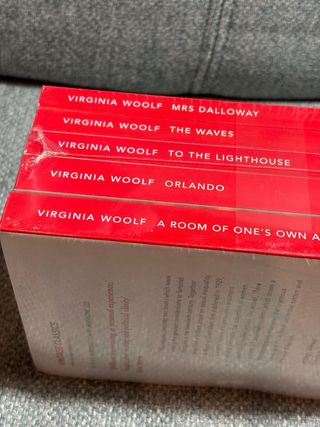 Virginia Woolf colección set 5 libros inglés