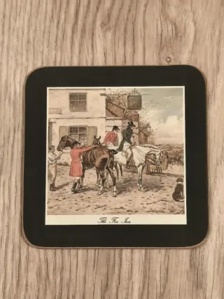 Juego 6 posavasos caza