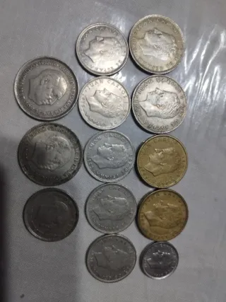 Lotto monete spagnole