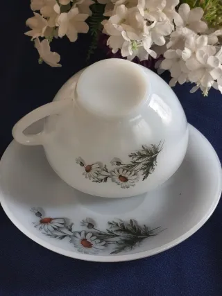 Tazas ARCOPAL MARGARITAS  DESAYUNO.