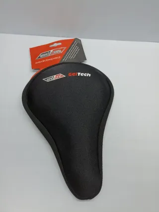 Cubre sillín GelTech Endzone Negro , Ancho