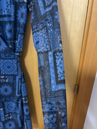 Vestido estampado Stradivarius