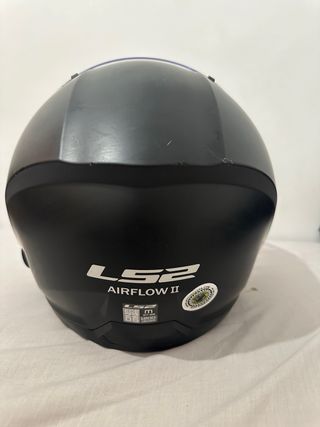 Casco LS2 Jet Abierto Visor Transparente y microfo