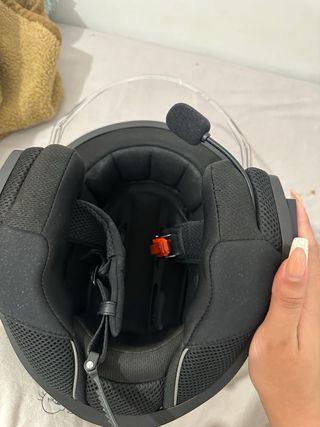 Casco LS2 Jet Abierto Visor Transparente y microfo