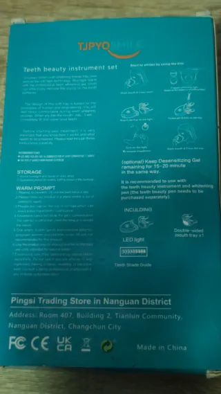 Set blanqueador dental Tjpyqsmile