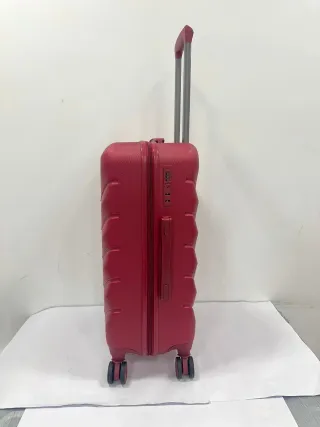 Maleta Mediana Roja con Ruedas