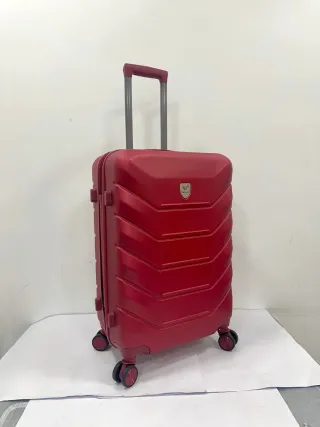 Maleta Mediana Roja con Ruedas