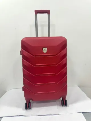 Maleta Mediana Roja con Ruedas