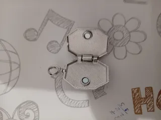 Colgante Horcrux Verde y Plateado