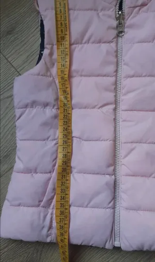 Chaleco reversible niña Benetton estrellas