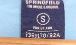 Camiseta Springfield Miami Azul Talla S Portugal