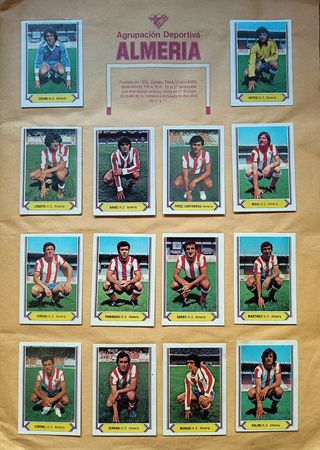 Álbum Cromos Liga 80-81 Casi Completo