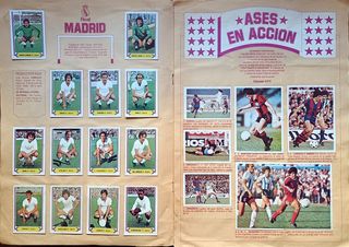 Álbum Cromos Liga 80-81 Casi Completo