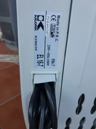 Radiador Aceite Bajo Consumo con Humidificador