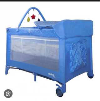 Cuna de viaje plegable