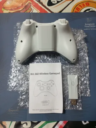 Mando Inalámbrico Xbox 360 o pc + USB Dongle.