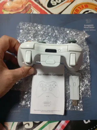 Mando Inalámbrico Xbox 360 o pc + USB Dongle.