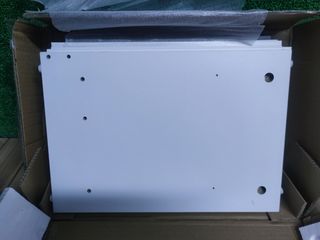 VASAGLE Mesita de Noche Blanco Nube LET619T14