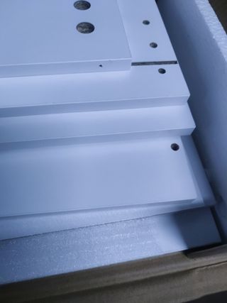 VASAGLE Mesita de Noche Blanco Nube LET619T14