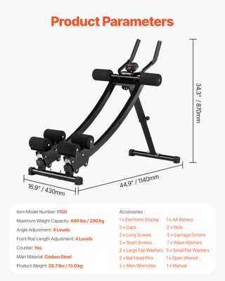 AB Workout Machine Attrezzatura Core Allenamento