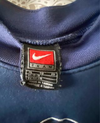 Sudadera Vintage Y2k Valencia Nike Azul
