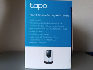 Cámara Seguridad Tapo C225 Wi-Fi 6 2K QHD