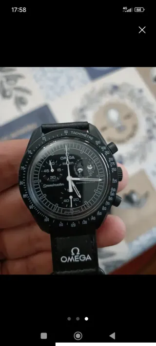 Swatch x Omega Mission to Moonphase Bioceramic