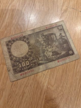 Billete 100 Pesetas Banco de España 1948
