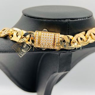 CADENA TIPO CARTIER 12MM 18K