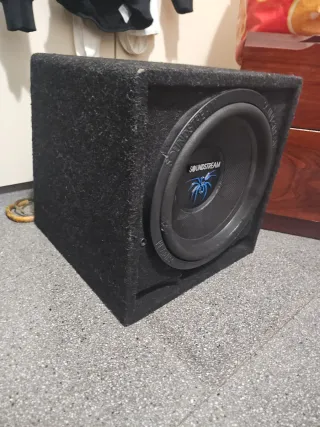 Subwoofer Alpine 12 Negro/Gris
