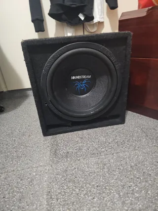 Subwoofer Alpine 12 Negro/Gris