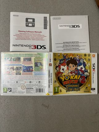 Nintendo 3DS Yo-Kai Watch caja 2 Carnanimas