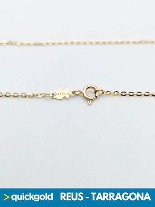 040-02-00569 CADENA ORO 18K TIPO TOUS 45CM