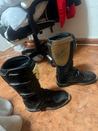 Botas Motocross Thor Negras