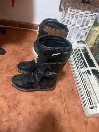 Botas Motocross Thor Negras