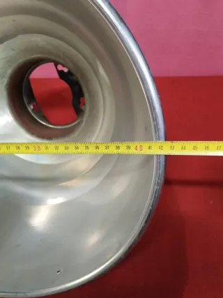 Lotto di n6 paralumi x lampade industriali