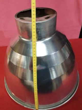 Lotto di n6 paralumi x lampade industriali