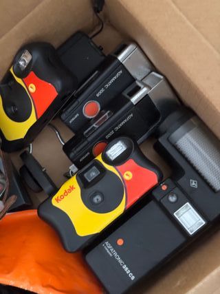 Lote Cámaras Agfa Kodak para Repuestos