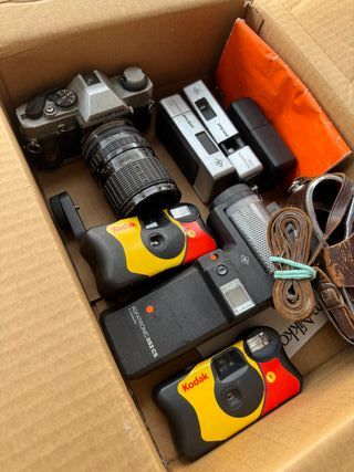 Lote Cámaras Agfa Kodak para Repuestos