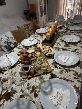 Mesa de comedor blanca extensible de 140 a 240