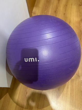 Pelota de fitball morada UMI.