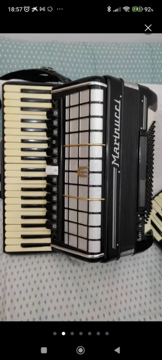 Acordeón 120 bajos ( Parrot- Scandali)