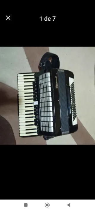 Acordeón 120 bajos ( Parrot- Scandali)
