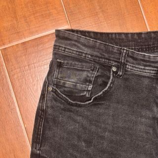 Jeans slim fit neri taglia 52