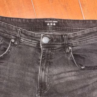 Jeans slim fit neri taglia 52