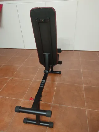 Banco de pesas y abdominales Decathlon