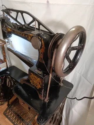 Singer 29 K1 Máquina Zapatero Antigua