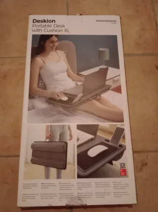 Escritorio ordenador Portátil con Cojín XL